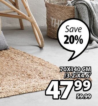 JYSK Sandeltre rug offer