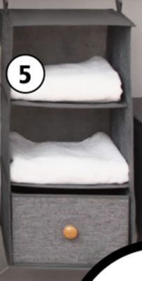 JYSK Balse large 3-tier hanging shelf offer