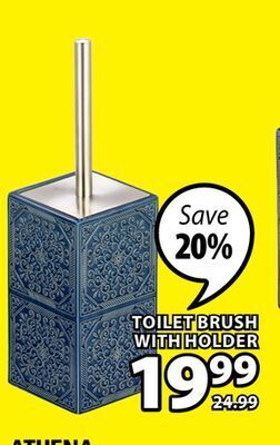 JYSK Athena toilet brush with holder offer
