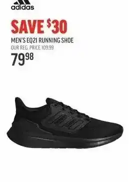 Sport Chek Adidas men's eq21 running shoe offer