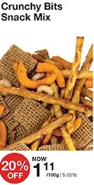 Bulk Barn Crunchy bits snack mix offer