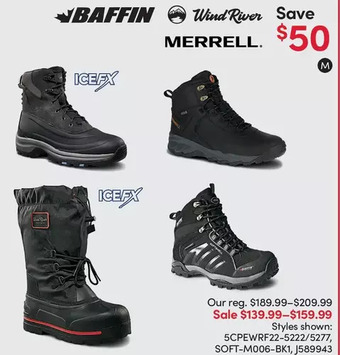 Mark's Boots offer