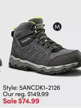 Mark's Dakota boots offer