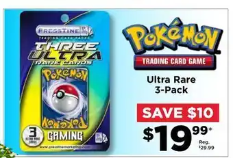 Showcase Cards pmi pokemon 3 ultra rare cards offer