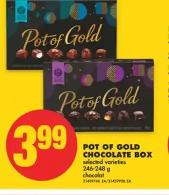 No Frills Pot of gold chocolate box, 246-248 g offer