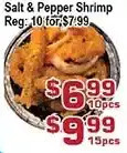 Top Food Supermarket Salt & pepper shrimp offer