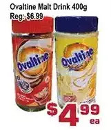 Top Food Supermarket Ovaltine malt drink offer