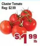 Top Food Supermarket Cluster tomato offer