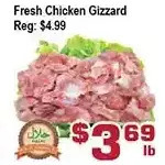 Top Food Supermarket Fresh chicken gizzard offer