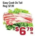 Top Food Supermarket Easy cook ox tail offer
