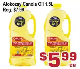 Alokozay canola oil