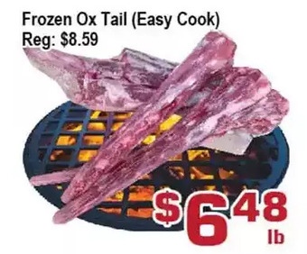 Top Food Supermarket Frozen ox tail offer