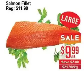 Skyland Foodmart Salmon fillet offer
