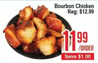 Skyland Foodmart Bourbon chicken offer