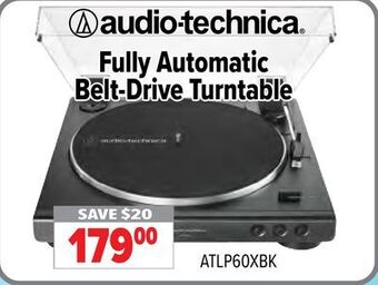 2001 Audio Video Fully automatic belt-drive turntable offer