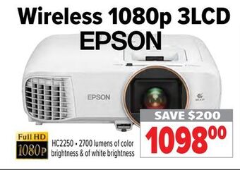 2001 Audio Video Wireless 1080p 3lcd offer