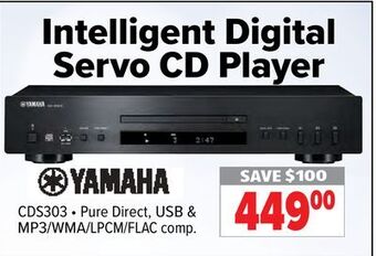 2001 Audio Video Yamaha intelligent digital servo cd player offer