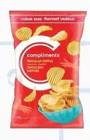 Safeway COMPLIMENTS Chips 750g offer