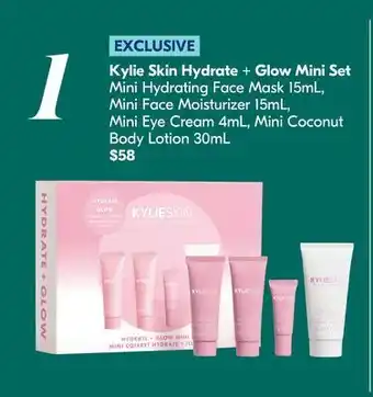 Shoppers Drug Mart Kylie skin hydrate + glow mini set offer