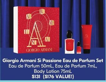 Shoppers Drug Mart Giorgio armani sì passione eau de parfum set offer