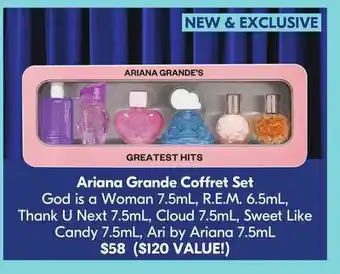Shoppers Drug Mart Ariana grande coffret set offer