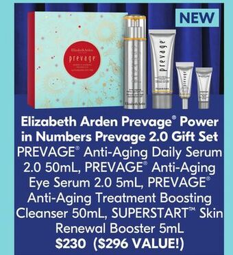 Shoppers Drug Mart Elizabeth arden prevage® power in numbers prevage 2.0 gift set offer
