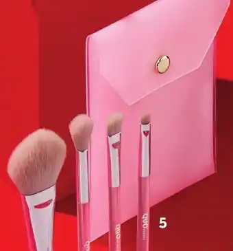 Shoppers Drug Mart Quo beauty mini delights brush set 4 brushes, 1 pouch offer