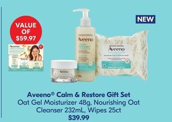 Shoppers Drug Mart Aveeno® calm & restore gift set offer