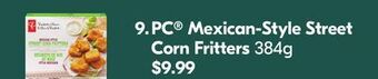 Shoppers Drug Mart Pc® mexican-style street corn fritters offer