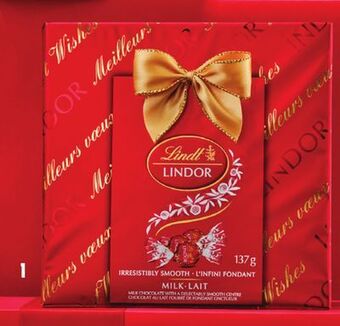 Shoppers Drug Mart Lindt lindor milk chocolate gift box offer