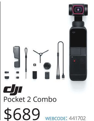 Vistek Dji pocket 2 combo offer