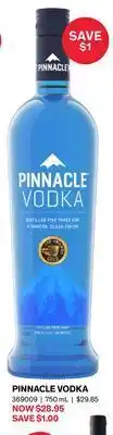LCBO Pinnacle vodka offer