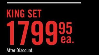 The Brick Serta icomfort prohd prime king mattress set offer