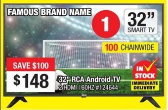 Bad Boy Superstore 32" rca android tv offer