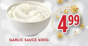 Marché Adonis Garlic sauce offer