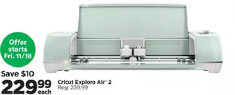 Michaels Cricut explore air 2 offer