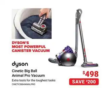 Visions Electronics Dyson cinetic big ball animal pro vacuum offer