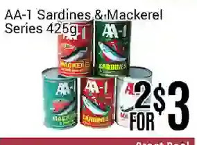Nations Fresh Foods Aa-1 sardines & mackerel series offer