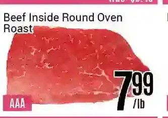 Nations Fresh Foods Beef inside round oven roast offer