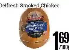 Nations Fresh Foods Delfresh smoked chicken offer