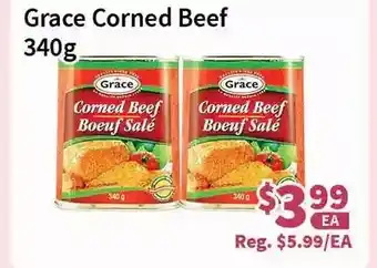 Blue Sky Supermarket Grace corned beef offer