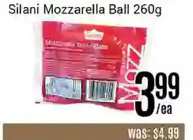 Nations Fresh Foods Silani mozzarella ball offer