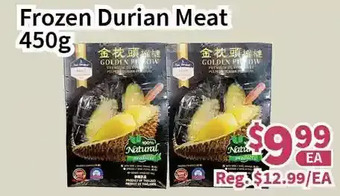 Blue Sky Supermarket Frozen durian meat offer