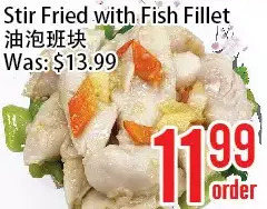 Bestco Food Mart Stir fried with fish fillet offer