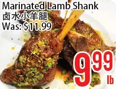 Bestco Food Mart Marinated lamb shank offer
