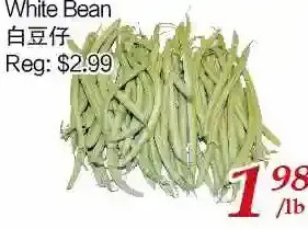 Tone Tai Supermarket White bean offer