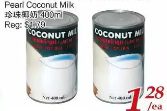 Tone Tai Supermarket Pearl coconut milk offer