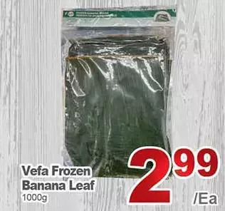 T&T Supermarket Vefa frozen banana leaf offer