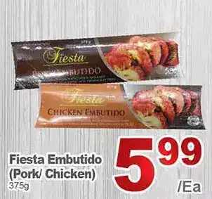T&T Supermarket Fiesta embutido offer
