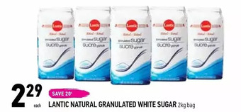 Coppa's Fresh Market Lantic natural granulated white sugar offer